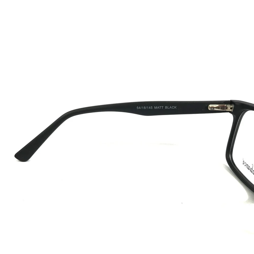Enhance Eyeglasses Frames 4139 MATT BLACK Matte Black Square Full Rim 54-18-145